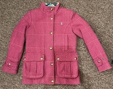 Joules Burgundy / pink Tweed