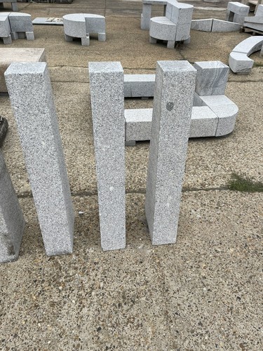 Granite post bollard - post,