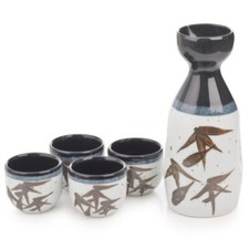 Sake Set Japanese Style Sasa