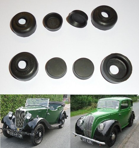 Morris eight front - (x2),