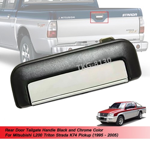 Chrome tailgate handle use - chrome,