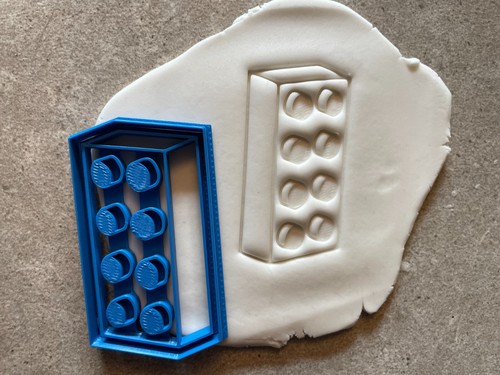 Toy brick cookie - toy,