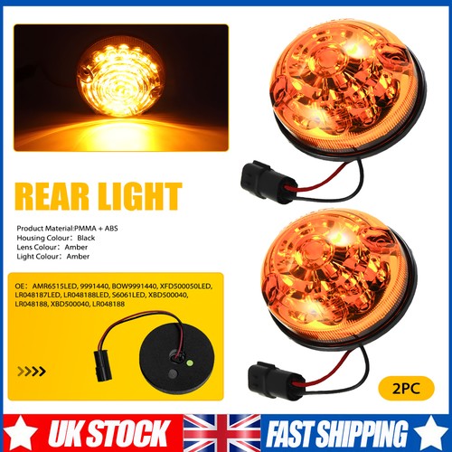 2pcs 73mm led amber - 2pcs, indicator