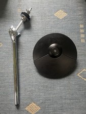 Roland V-Drums CY-5 Electronic Hi Hat Cymbal with Chrome Hi Hat Stand & Fittings