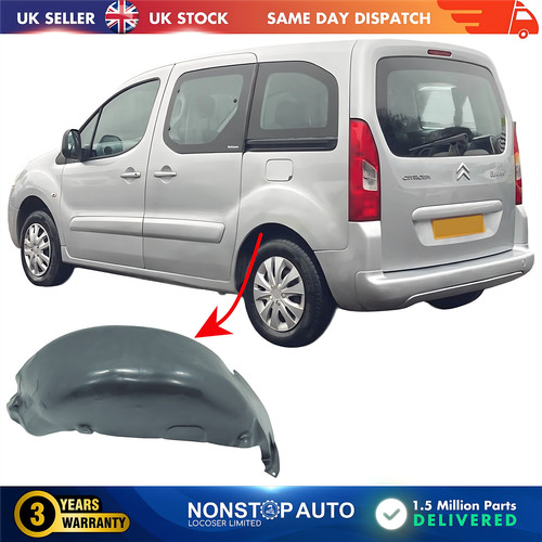 Inner arch splash guard - splash, rear