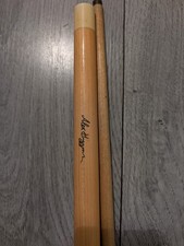 Alex Higgins Vintage Snooker Cue 2 Pieces Signed