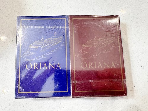Vintage oriana playing cards - oriana,