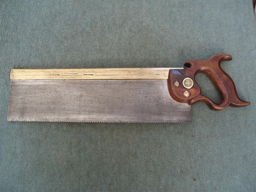 Brass backed tenon saw by - brass,