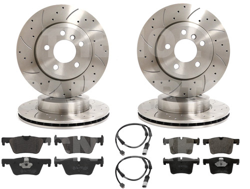 Front rear brake discs - rear,