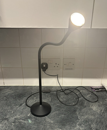 Led desk lamp - lamp, black