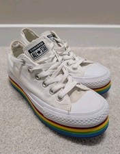 Converse Size 5 White With