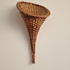 Vintage Wicker & Rattan Wall