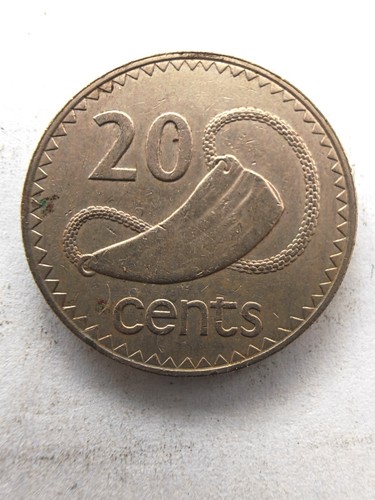 1969 fiji cents coin - fiji,
