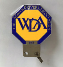 Vintage Enamel Car Badge -