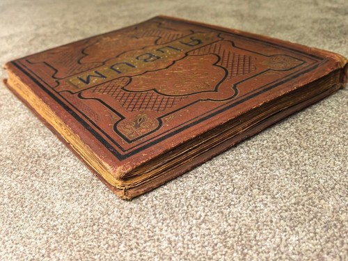 Victorian scrapbook album 1880 - victorian,
