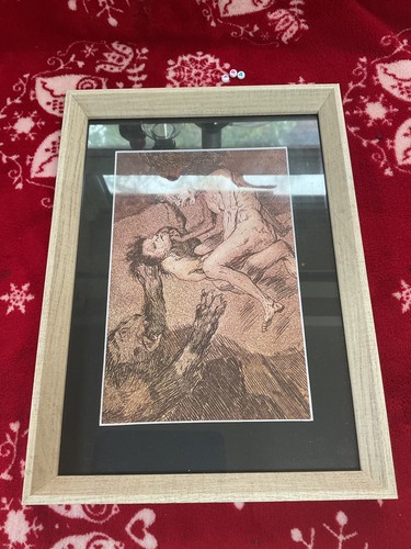 Francisco goya rare 1921 art - goya,