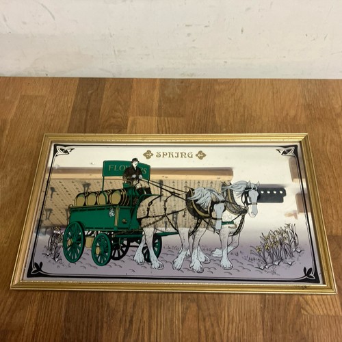Shire horse spring pub mirror - shire,