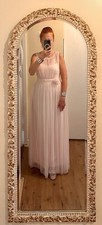 Blush pink maxi dress tulle