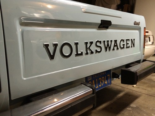 Rabbit pickup tail gate - rabbit,