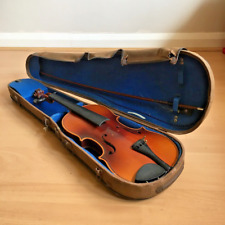 Boosey & Hawkes Violin 3/4 canvas covered hard case 1930s/40s