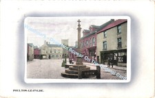 Poulton Le Fylde Lancs Advance Series Postcard To Batley Ramsden St Huddersfield