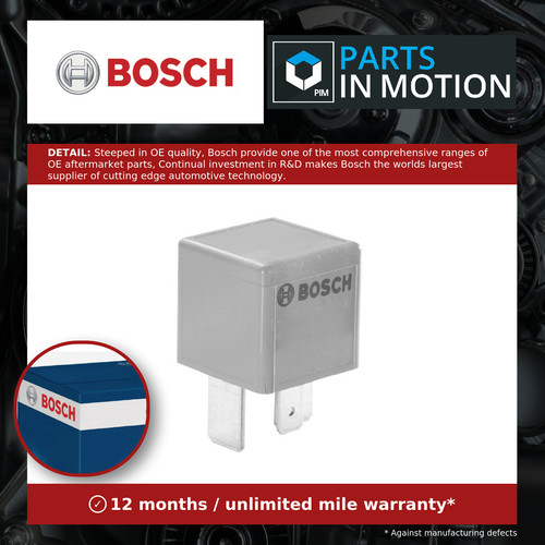 Relay fits mercedes - relay, bosch