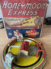 Louis Marx Honeymoon Express Train Station.  . Comes In Original Box