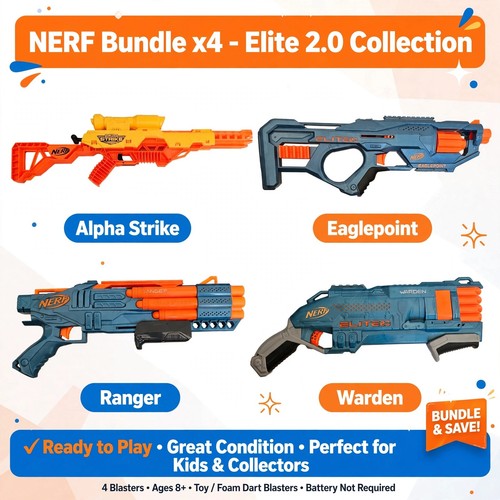 Nerf gun bundle - nerf, x4