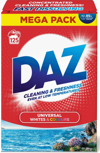 Daz washing powder - 125, washes