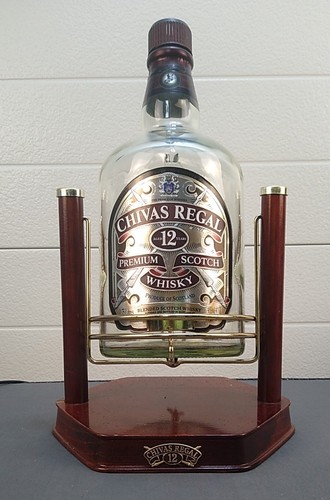 Chivas regal bottle cradle - bottle,