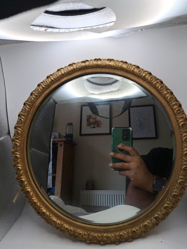 Vintage round convex wall - convex,