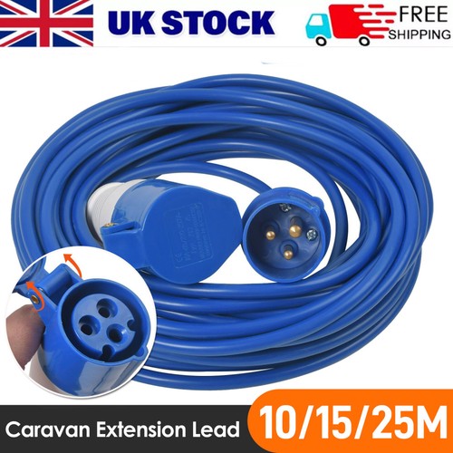 10m 25m extension lead cable - 10m-25m,