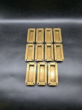 Set Of 11 Cast Brass Door