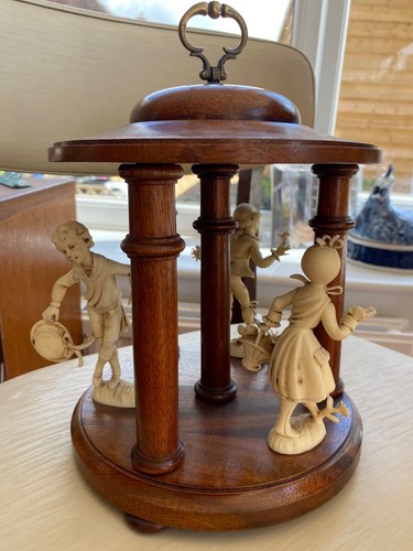 Wooden carousel looking