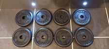20kg YORK One Inch Weight Plates