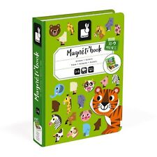 JANOD MAGNETI' BOOK ANIMALS BRAND NEW IN BOX 3-8 YEARS 40 PIECES