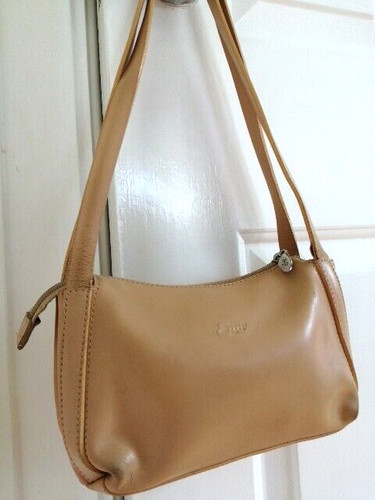 Vintage enny real - real, leather