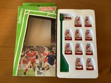 Subbuteo Arsenal team in
