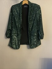 M&S Stunning Green Sequin