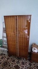 Vintage Harris Lebus Wardrobes And Vanity Unit 1940/50s
