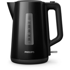 Philips 1.7L kettle with removable nylon filter, black (HD9318/21)