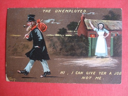 Old ellam comic the unemployed - old,