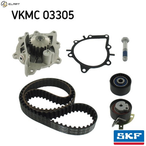 Water pump timing belt - pump, &