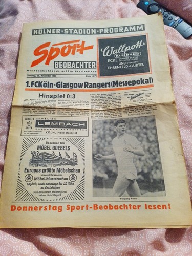 1967 koln cologne v - cologne,