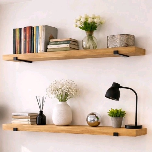 Rustic wooden shelf shape - rustic,