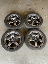 Nissan Skyline R32 GTR Forged Alloy Wheels And Tyres OEM Original 5X114 5 Stud