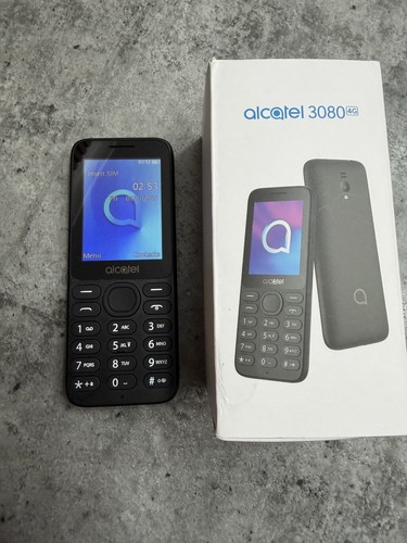 Alcatel 3080g black - black, (unlocked)