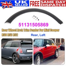 UK Car Rear Left Wheel Arch Trim Fender For Mini Cooper R50 R53 R52 51131505869