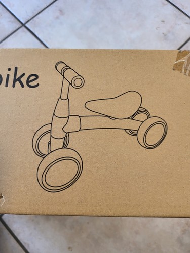 Baby balance pink bike - pink,