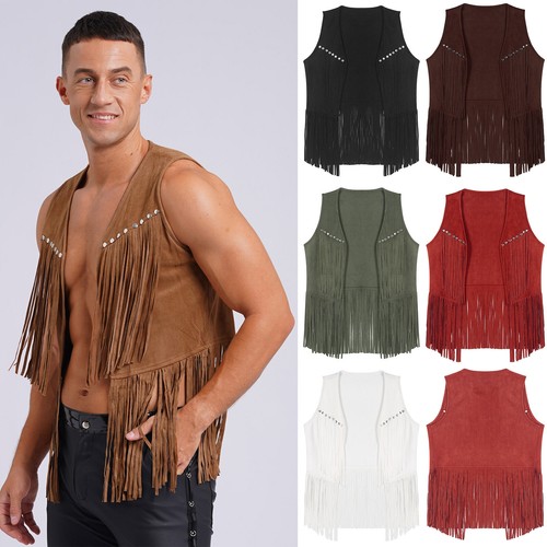 Men cowboy fringe - uk,